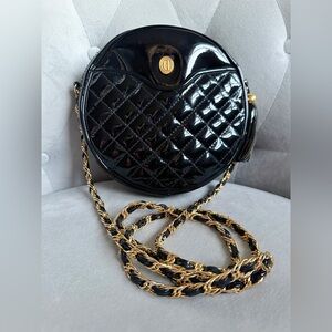 Ganson Patent leather crossbody bag